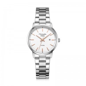 Christophe Arden CA 2004 Silver White Rosegold Lady LDBSSSLRG